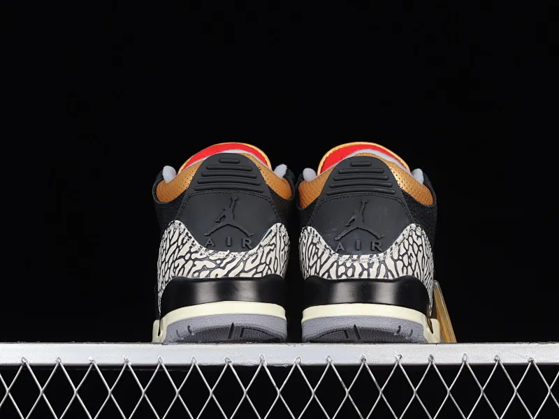 All categories Air Jordan Jordan series basketball shoes Air Jordan 3 Air Jordan 3 Retro "Black Gold" AJ3 Joe 3 black gold cement CK9246-067